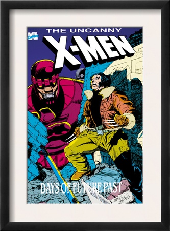 X-Men : Days Of Future Past Cove Cover: Wolverine And Sentinel by Jackson Guice Pricing Limited Edition Print image