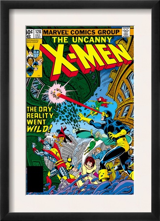 Uncanny X-Men #128 Cover: Wolverine, Colossus, Grey, Jean, Cyclops, Nightcrawler And X-Men by George Perez Pricing Limited Edition Print image