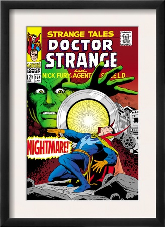 Strange Tales #164 Cover: Dr. Strange And Yandroth by Dan Adkins Pricing Limited Edition Print image