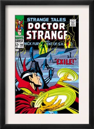 Strange Tales #168 Cover: Dr. Strange And Yandroth by Dan Adkins Pricing Limited Edition Print image