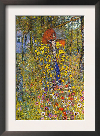 Farmers Garden With Crucifix by Gustav Klimt Pricing Limited Edition Print image