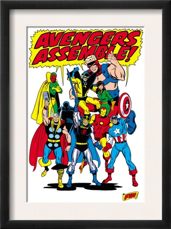 Avengers #71 Group: Goliath by Sal Buscema Pricing Limited Edition Print image