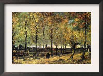 Lane With Poplars by Vincent Van Gogh Pricing Limited Edition Print image
