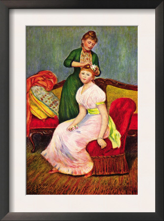 La Coiffure by Pierre-Auguste Renoir Pricing Limited Edition Print image
