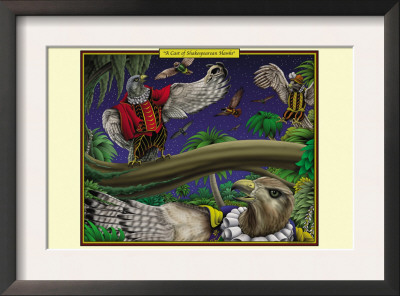 A Cast Of Shakespearean Hawks by Richard Kelly Pricing Limited Edition Print image