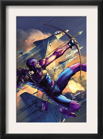 House Of M #4 Cover: Hawkeye by Brandon Peterson Pricing Limited Edition Print image