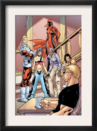 Alpha Flight #2 Group: Major Mapleleaf, Nemesis And Alpha Flight by Clayton Henry Pricing Limited Edition Print image