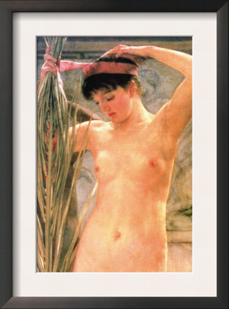 The Model Of A Sculptor (Venus Esquilina) Detail by Sir Lawrence Alma-Tadema Pricing Limited Edition Print image