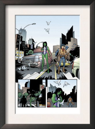 She Hulk #5 Cover: She-Hulk And Two-Gun Kid by Juan Bobillo Pricing Limited Edition Print image