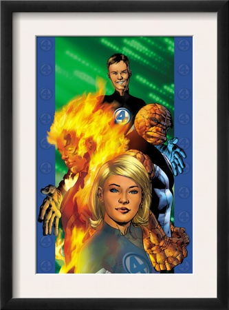 Ultimate Fantastic Four #1 Cover: Invisible Woman by Bryan Hitch Pricing Limited Edition Print image