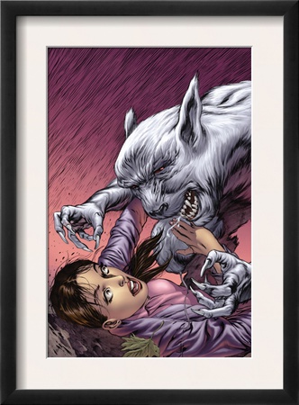 Spellbinders #3 Cover: Vesco And Kim Crouching by Mike Perkins Pricing Limited Edition Print image