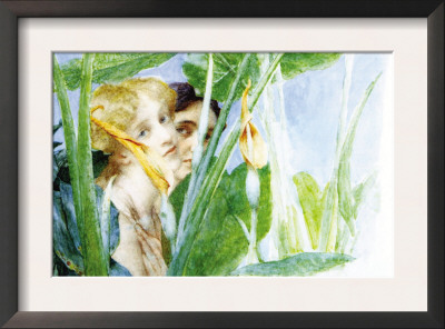A Beautiful Flower by Sir Lawrence Alma-Tadema Pricing Limited Edition Print image