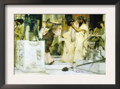 The Grape Harvest Festival, Detail by Sir Lawrence Alma-Tadema Pricing Limited Edition Print image