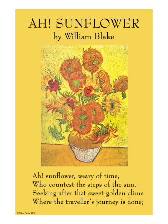 Ah! Sunflower by William Blake Pricing Limited Edition Print image