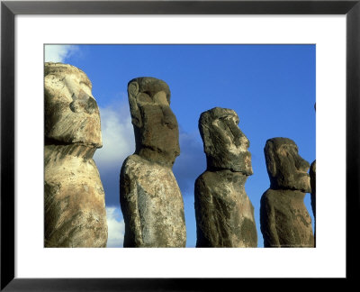 Ahu Tongariki, Chile by Michael Brooke Pricing Limited Edition Print image