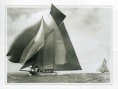 Sonia & Les 15 Metres by Frank Beken Pricing Limited Edition Print image