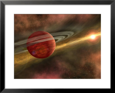 Artist Concept Of A Possible Newfound Planet by Stocktrek Images Pricing Limited Edition Print image