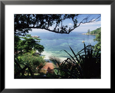 Anse Lazio, Chevalier Bay, Northwest Coast, Island Of Praslin, Seychelles, Indian Ocean, Africa by Bruno Barbier Pricing Limited Edition Print image