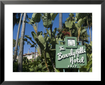 Beverly Hills Hotel, Beverly Hills, California, Usa by Ethel Davies Pricing Limited Edition Print image