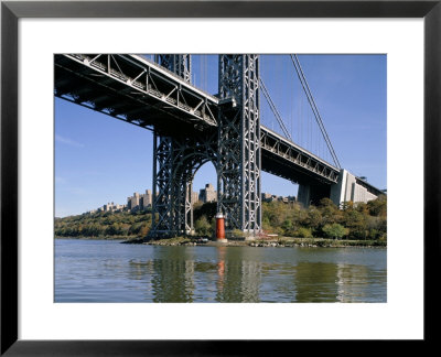 Little Red Lighthouse Under George Washington Bridge, New York, Usa by Peter Scholey Pricing Limited Edition Print image