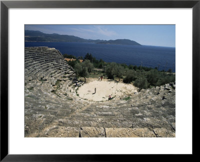 Ancient Theatre, Kas, Anatolia, Turkey, Eurasia by Robert Francis Pricing Limited Edition Print image