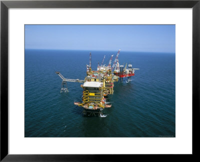 Morecombe Bay Gas Field, England, United Kingdom by Nick Wood Pricing Limited Edition Print image