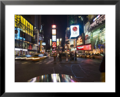 Times Square, Manhattan, New York City, New York, Usa by R H Productions Pricing Limited Edition Print image