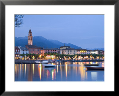 Ascona, Lago Maggiore, Ticino, Switzerland by Demetrio Carrasco Pricing Limited Edition Print image