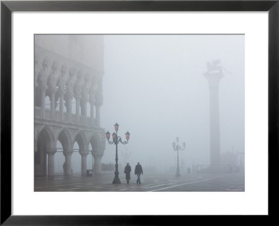 Piazza San Marco, Venice, Veneto, Italyfog by Peter Adams Pricing Limited Edition Print image