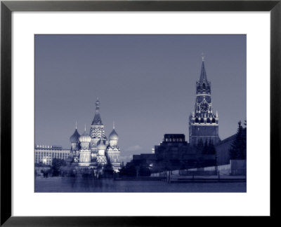 St. Basil's Cathedral And Kremlim, Red Square, Moscow, Russia by Jon Arnold Pricing Limited Edition Print image