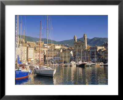 Bastia Harbour, Corsica, France, Europe by John Miller Pricing Limited Edition Print image