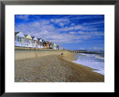 Beach Huts, Southwold, Suffolk, England, Uk, Europe by Fraser Hall Pricing Limited Edition Print image