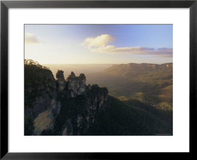 The Three Sisters From Echo Point, Katoomba, The Blue Mountains, New South Wales, Australia by Gavin Hellier Pricing Limited Edition Print image