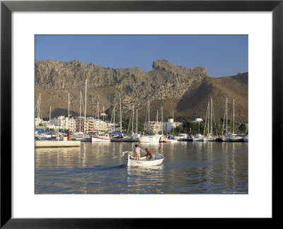 Fishing Boat Leaving Harbour, Puerto Pollensa, Mallorca (Majorca), Spain, Mediterranean by Ruth Tomlinson Pricing Limited Edition Print image