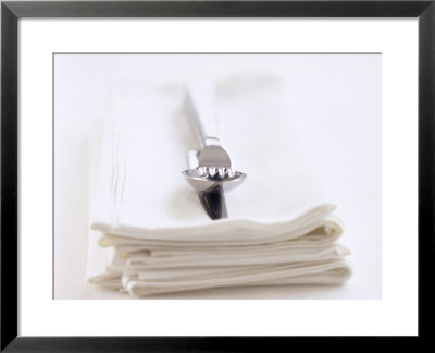 Cutlery On Napkins by Ian Garlick Pricing Limited Edition Print image