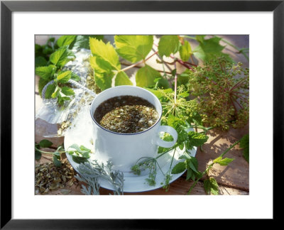 Herb Tea With Various Fresh Herbs by Roland Krieg Pricing Limited Edition Print image