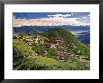 Ganden Monastery, Tagtse County, Tibet by Michele Falzone Pricing Limited Edition Print image
