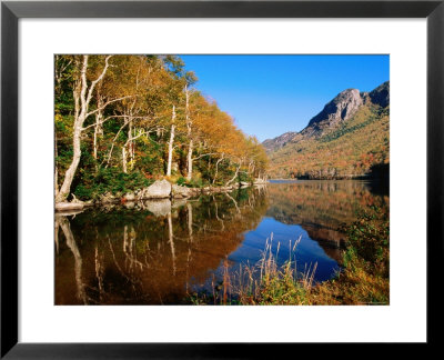 Franconia Notch Profile Lake, New Hampshire by John Elk Iii Pricing Limited Edition Print image