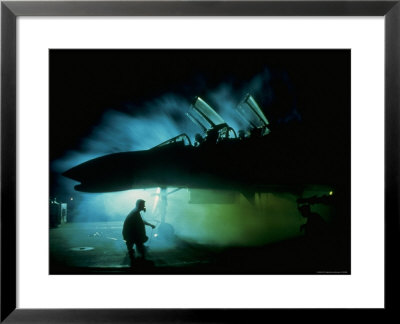 Us Air Force F4 Phantom Crew And Ground Personnel, Readying Morning Mission At Phan Rang Airfield by Larry Burrows Pricing Limited Edition Print image
