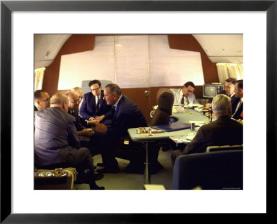 President Lyndon Johnson Talking With New York Congressmen by Bill Eppridge Pricing Limited Edition Print image