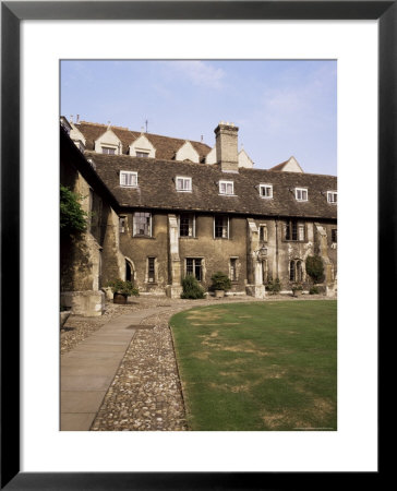 Oldest Quadrangle, Old Court, Corpus Christi, Cambridge, Cambridgeshire, England by Michael Jenner Pricing Limited Edition Print image
