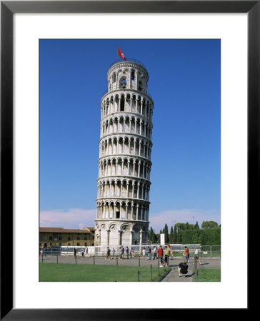 Leaning Tower, Unesco World Heritage Site, Pisa, Tuscany, Italy by Hans Peter Merten Pricing Limited Edition Print image