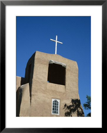 San Miguel Chapel Detail, Mission Church Built By Thalcala Indians, Rebuilt 1710, Santa Fe by Nedra Westwater Pricing Limited Edition Print image