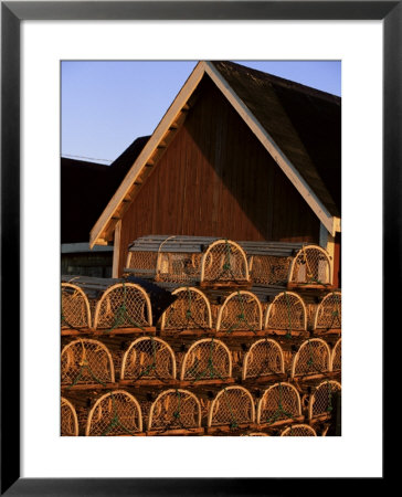 Lobster Traps In Rustico Harbour, Prince Edward Island, Canada, North America by Alison Wright Pricing Limited Edition Print image