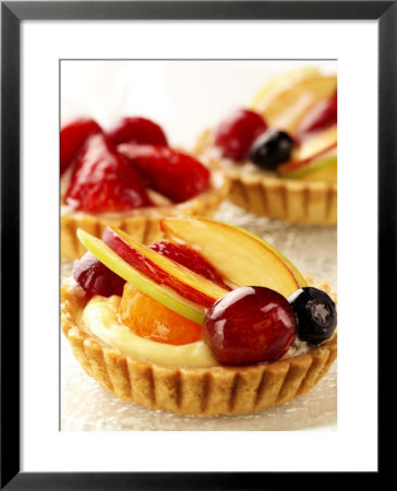 Three Fruit Tartlets by Joff Lee Pricing Limited Edition Print image