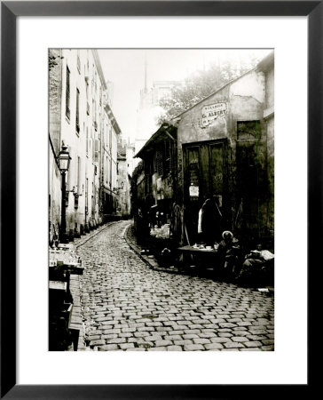 Rue Du Jardinet And The Cul-De-Sac Of Rohan, Paris, 1858-78 by Charles Marville Pricing Limited Edition Print image