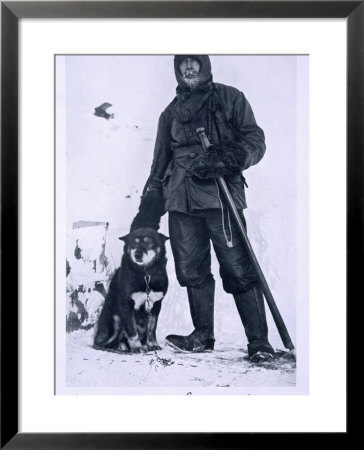 Meares With Osman, Leader Of The Dogs, From 'Scott's Last Expedition by Herbert Ponting Pricing Limited Edition Print image