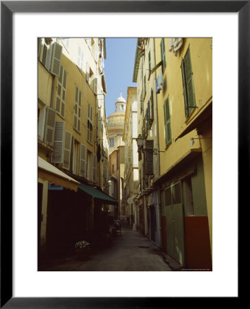 Street Scene In Nice by David Evans Pricing Limited Edition Print image