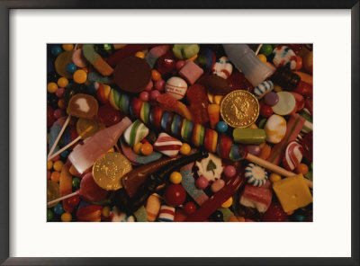 A Varied View Of Dime Store Candy Makes Sweet Colorful Patterns by Stephen St. John Pricing Limited Edition Print image