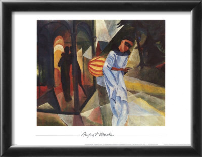 Pierrot 1913 by Auguste Macke Pricing Limited Edition Print image